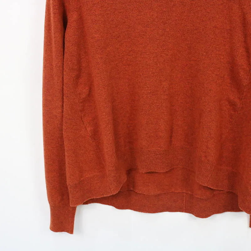 MARNI / マルニ | カシミヤ混クルーネックニット | 38 | ライトブラウン | レディース