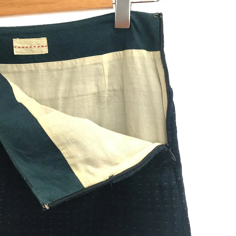 Pal'las Palace / パラスパレス | インディゴ 刺し子 刺繍 ロングスカート | M | インディゴ | レディース