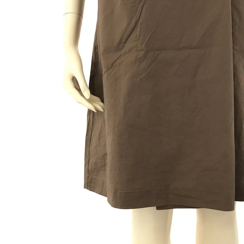 KNOTT / 매듭 | 노 컬러 셔츠 원피스 벨트 포함 | 1 | 브라운 | 여성