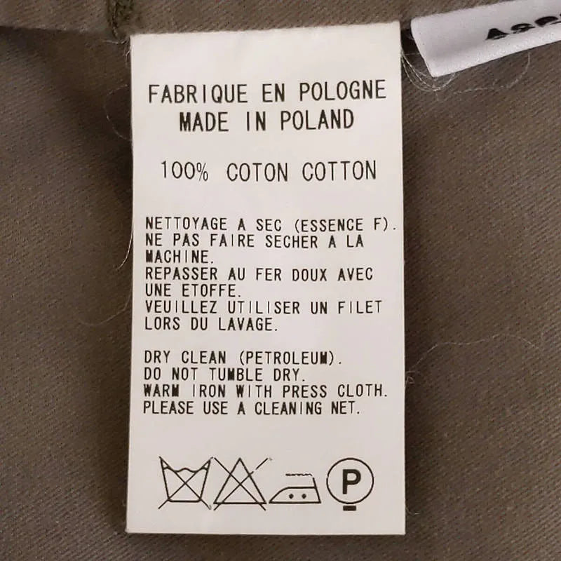 Y's / 와이즈 | × ASPESI 코튼 스텐 컬러 코트 | 4 | 보충색 베이지 | 여성