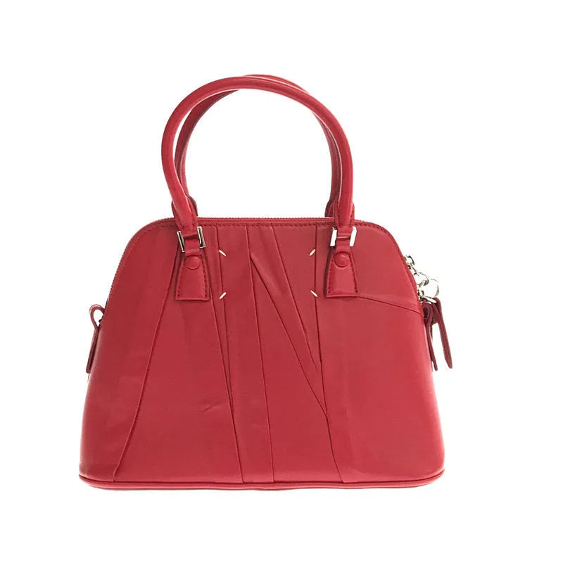 【新品】  Maison Margiela / メゾンマルジェラ | 2021SS | 5ac Mini 2way ハンドバッグ ショルダーストラップ・保存袋・ギャランティカード付 | レッド | レディース