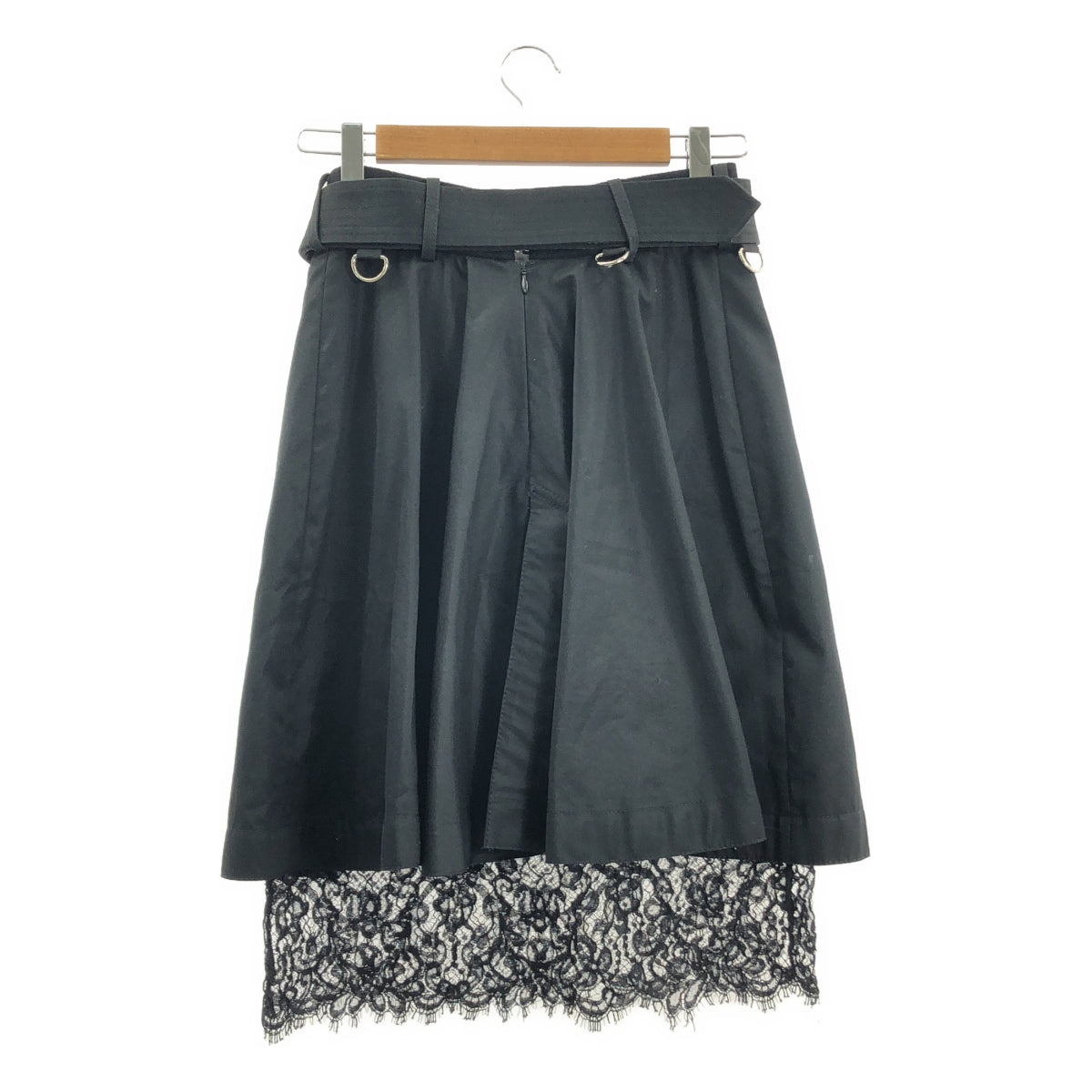 sacai | 混紡材質繫帶半身裙 | 1 | 女款