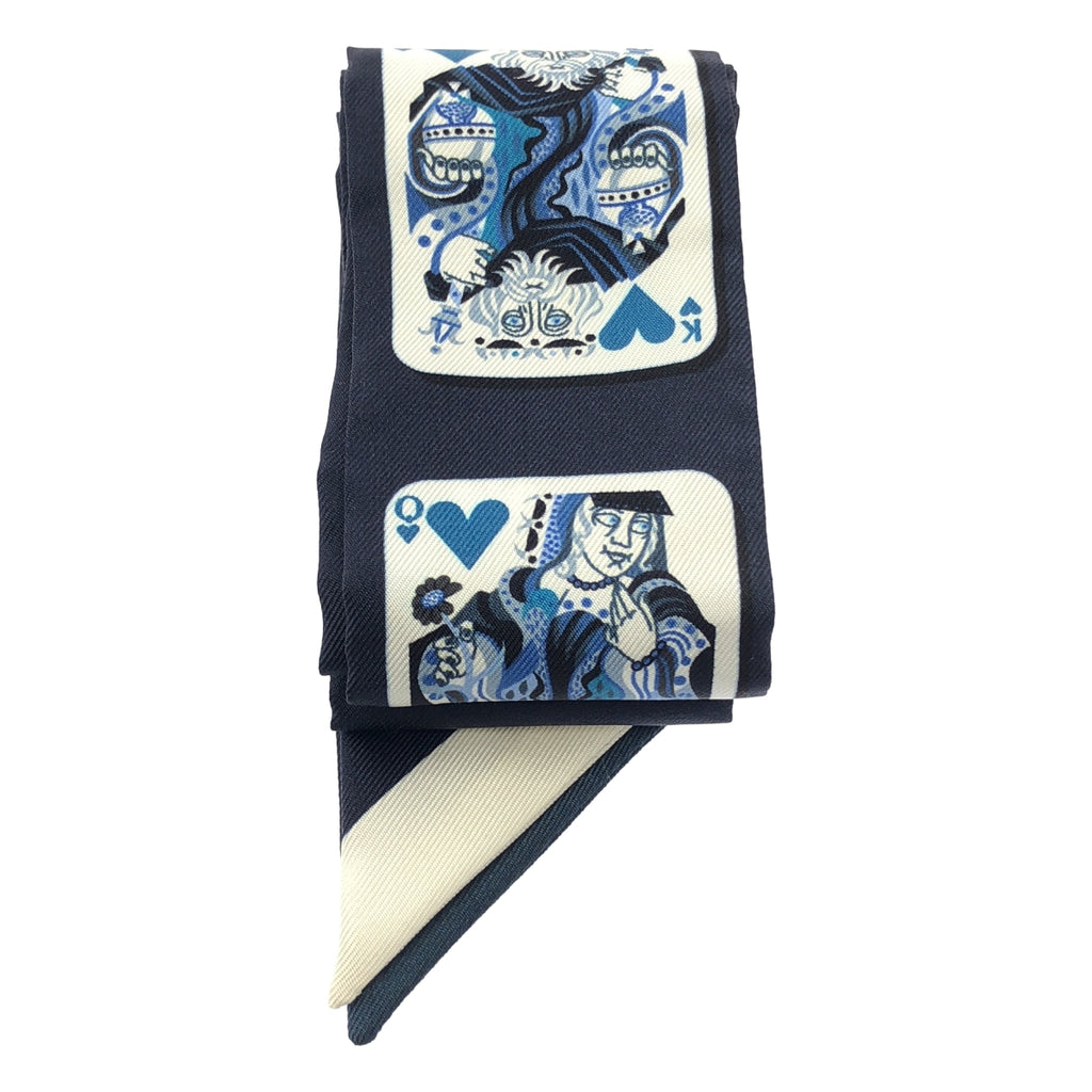 愛馬仕 | TWILLY 紙牌遊戲 川普款絲巾 |