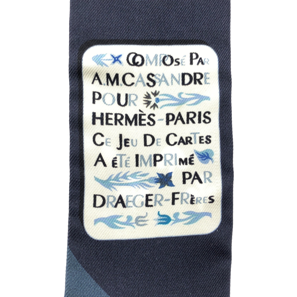 愛馬仕 | TWILLY 紙牌遊戲 川普款絲巾 |