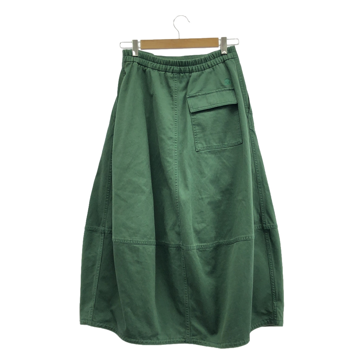 Drawer | Cotton Bio Wash Tuck Skirt | 36 | Women's