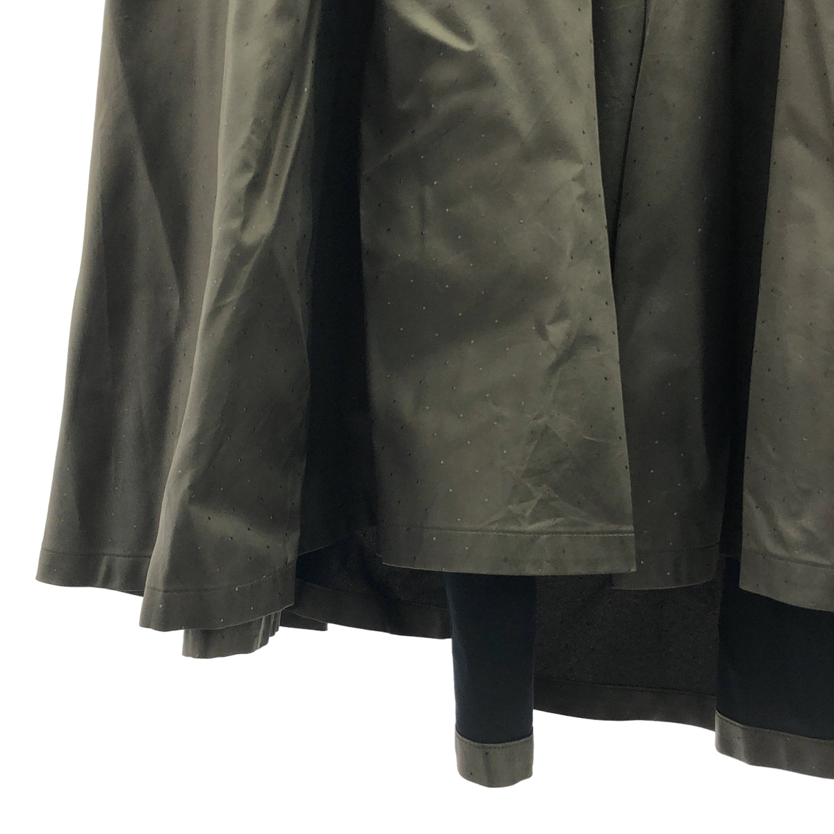 tricot COMME des GARÇONS | 2013 秋冬 | 圓點褶皺無袖洋裝 | S 碼 | 棕色 | 女款