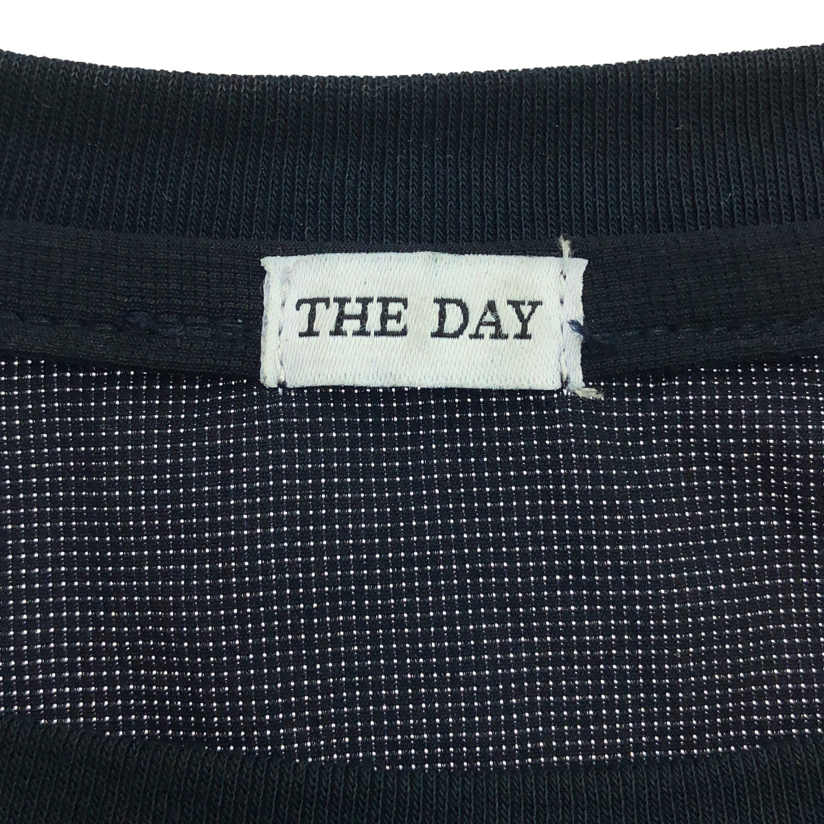 THE DAY | 2024SS | Ventilation Stretch T-Shirt Cut and Sew | 1 | Navy | Men's