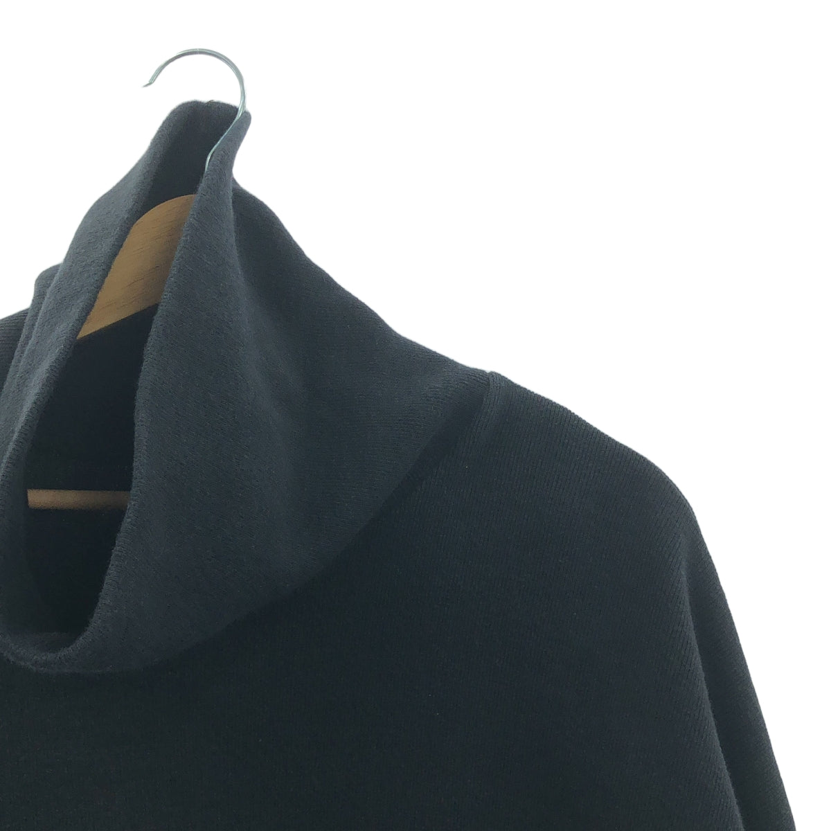 KAZUYUKI KUMAGAI ATTACHMENT / カズユキクマガイアタッチメント | 2019AW | ダブルフェイスニット タートルネック ドルマン L/S | 3 | ブラック | メンズ