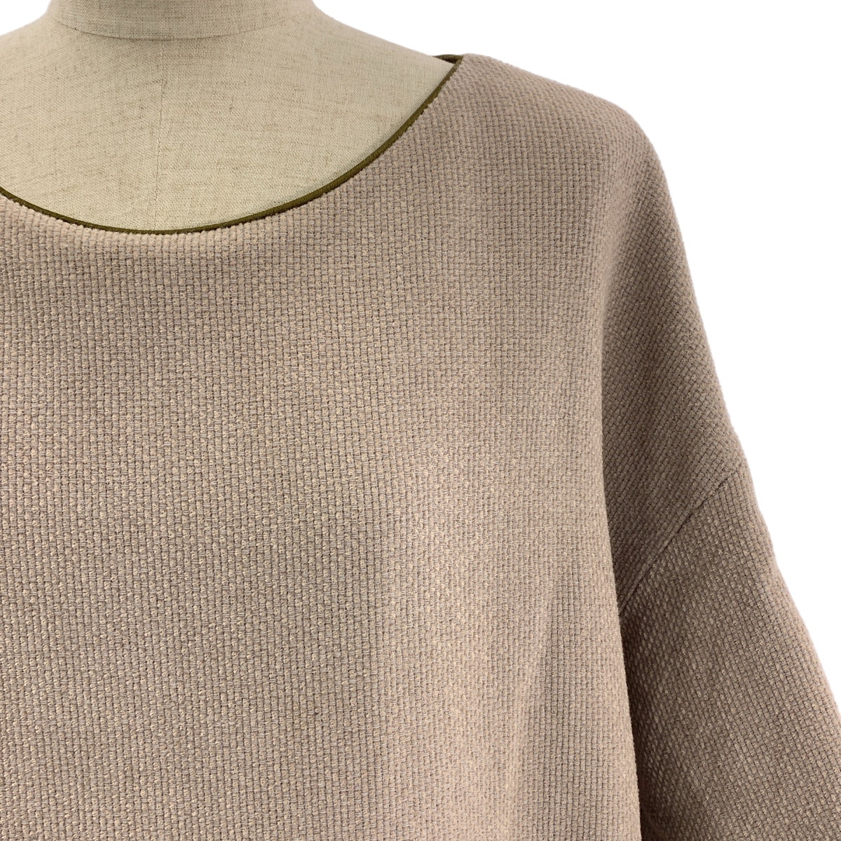 mina perhonen / ミナペルホネン | rosy ローズ / ウール エンブロイダリー ワンピース | 38 | レディース