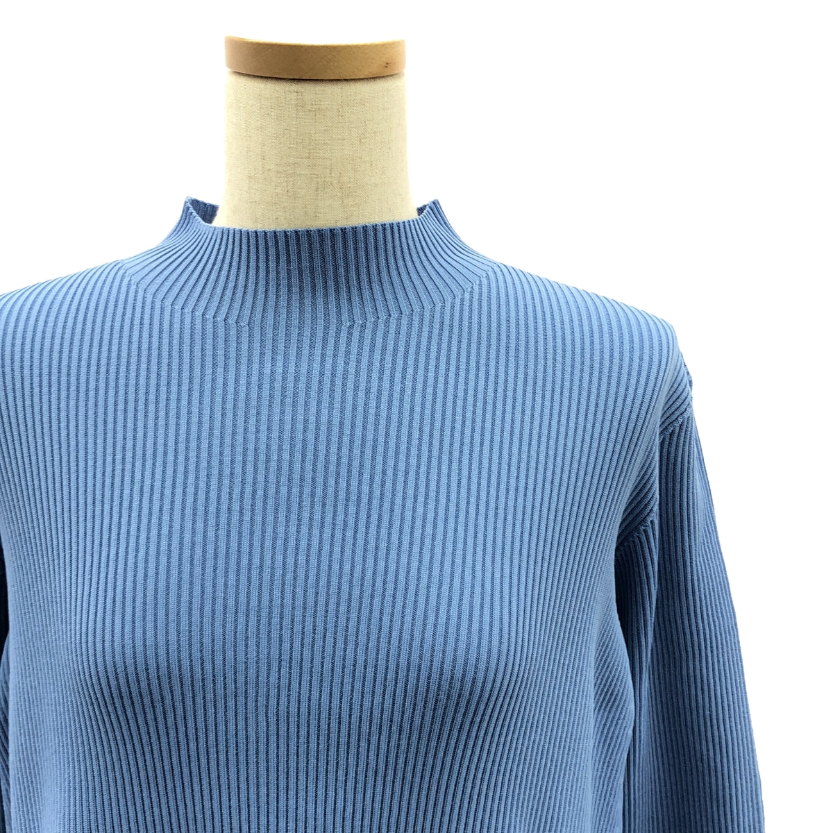 【新品】  CFCL / シーエフシーエル | PORTRAIT MOCKNECK LONG SLEEVE TOP トップス | 3 | SKY BLUE | レディース