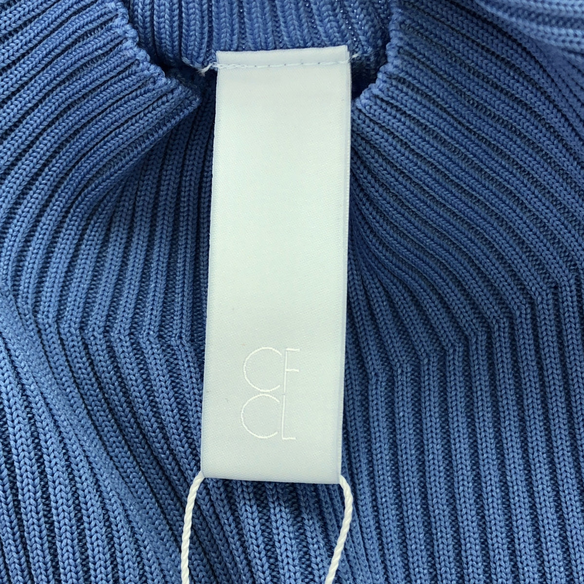 【新品】  CFCL / シーエフシーエル | PORTRAIT MOCKNECK LONG SLEEVE TOP トップス | 3 | SKY BLUE | レディース