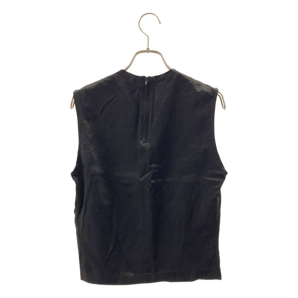 ZUCCa / ズッカ | シルク エンブロイダリー ノースリーブ シャツ | M | レディース