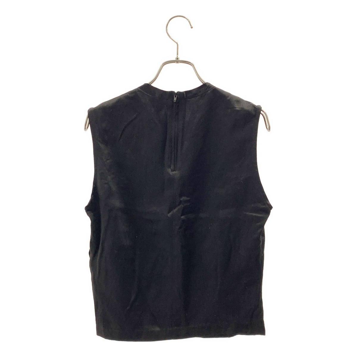 ZUCCa / ズッカ | シルク エンブロイダリー ノースリーブ シャツ | M | レディース