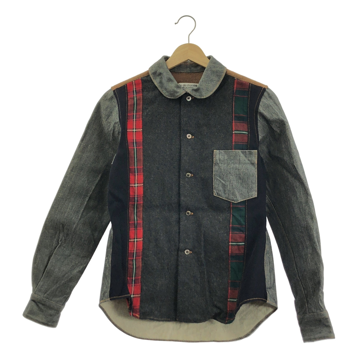 Garçons robe | 2002春夏 | 撞色牛仔襯衫 | S碼 |