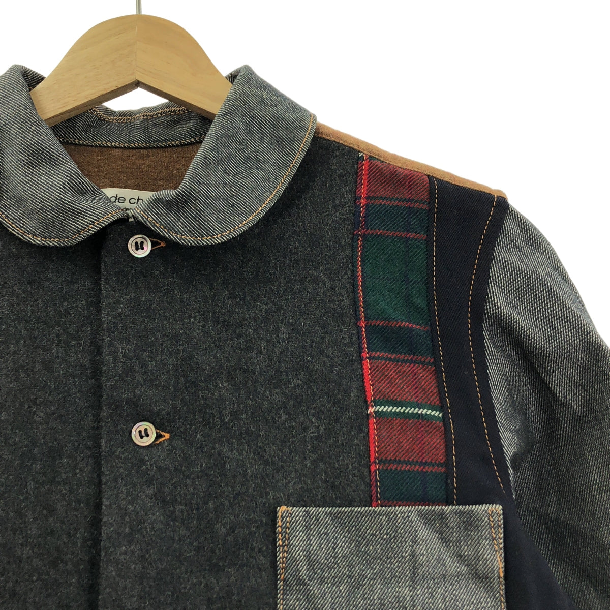 Garçons robe | 2002春夏 | 撞色牛仔襯衫 | S碼 |