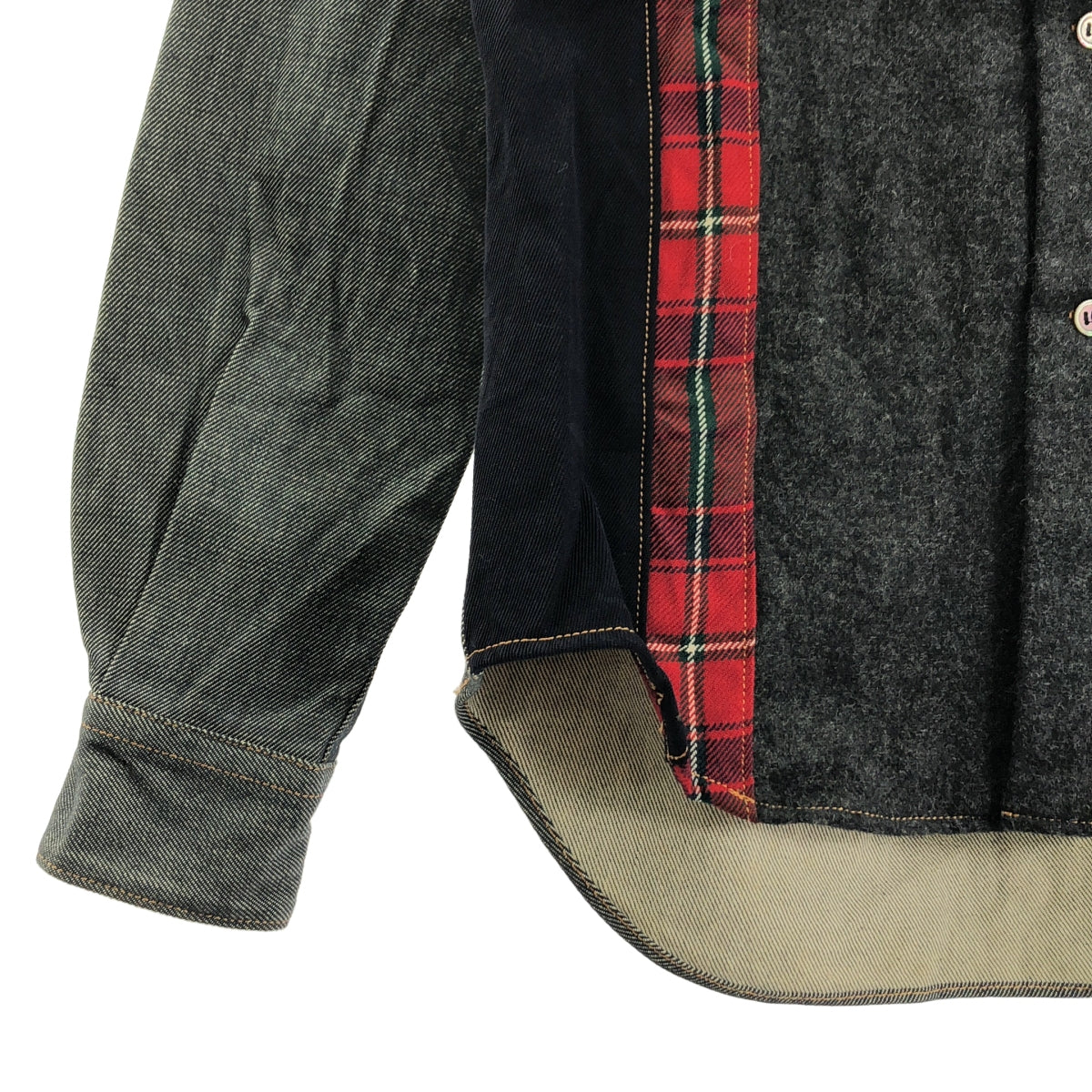 Garçons robe | 2002春夏 | 撞色牛仔襯衫 | S碼 |