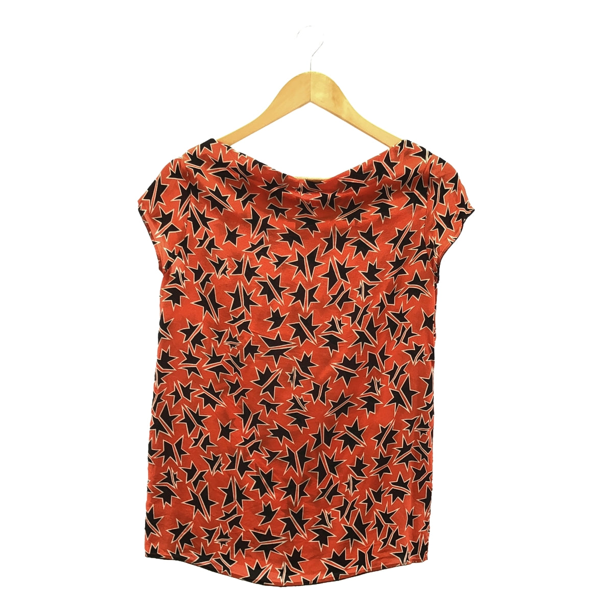 miu miu / Miu Miu | Silk all-over print T-shirt | 38 | Women's