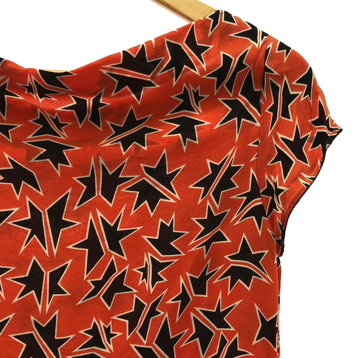 miu miu / Miu Miu | Silk all-over print T-shirt | 38 | Women's