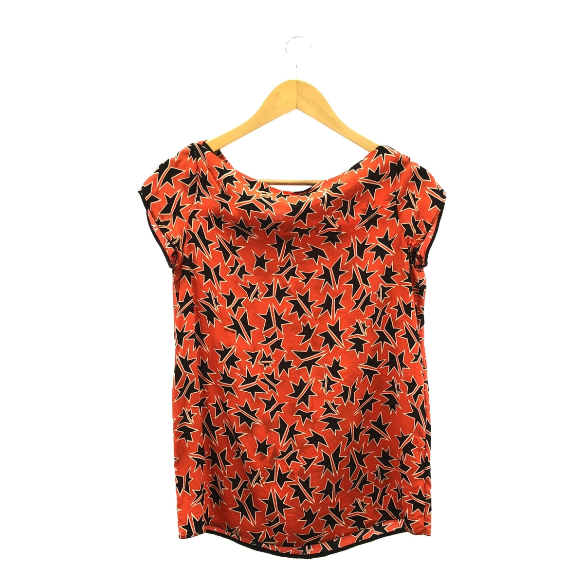 miu miu / Miu Miu | Silk all-over print T-shirt | 38 | Women's