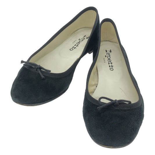 repetto / Repetto | Sandrion suede ribbon flat pumps leather shoes | 37 | Women's