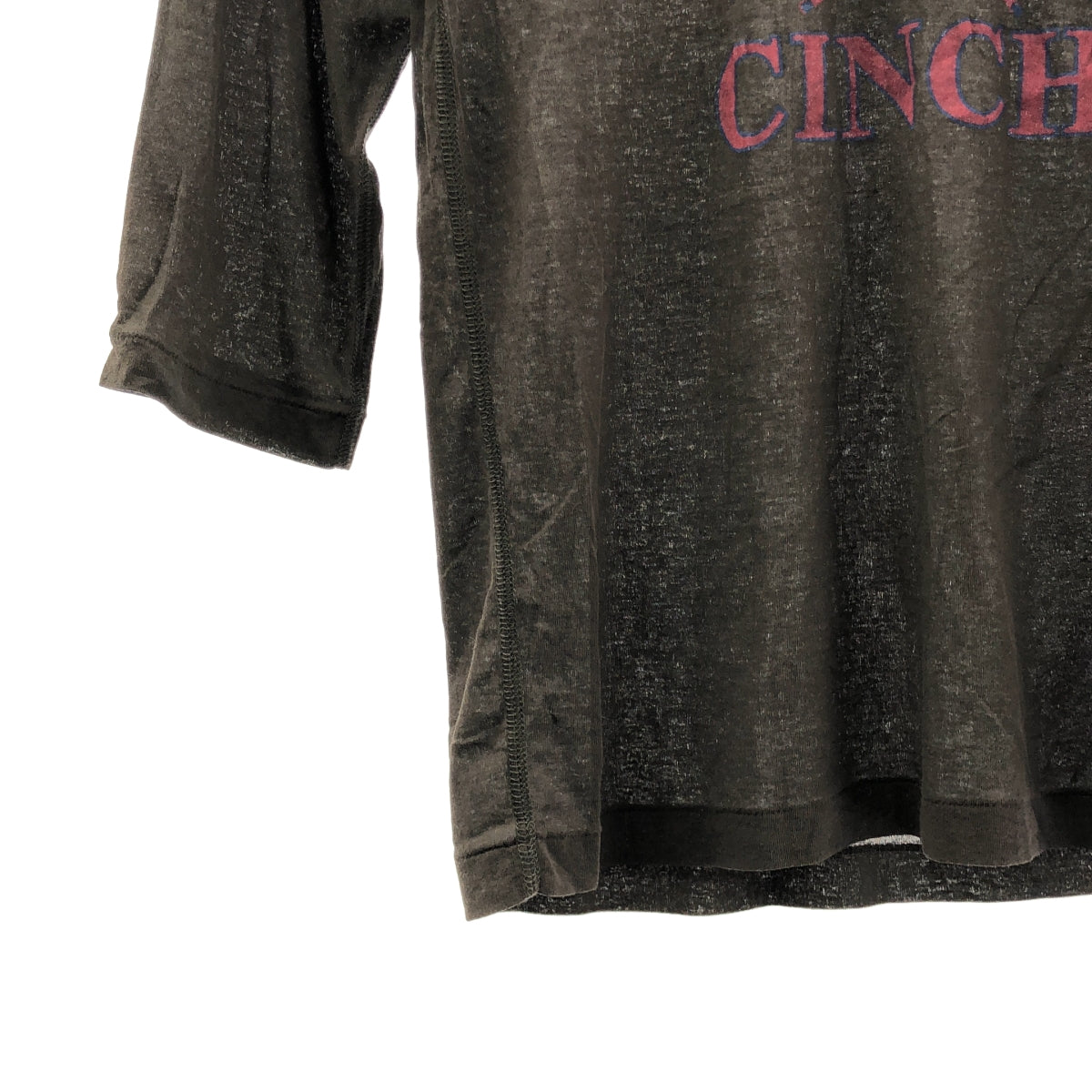 oblada / オブラダ | LACROSSE / プリント シアー Tシャツ カットソー | F | レディース