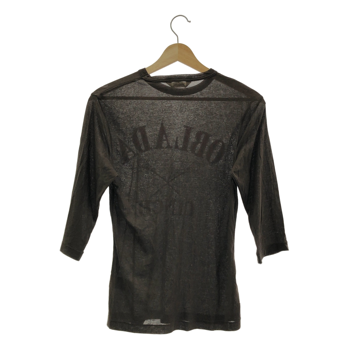 oblada / オブラダ | LACROSSE / プリント シアー Tシャツ カットソー | F | レディース