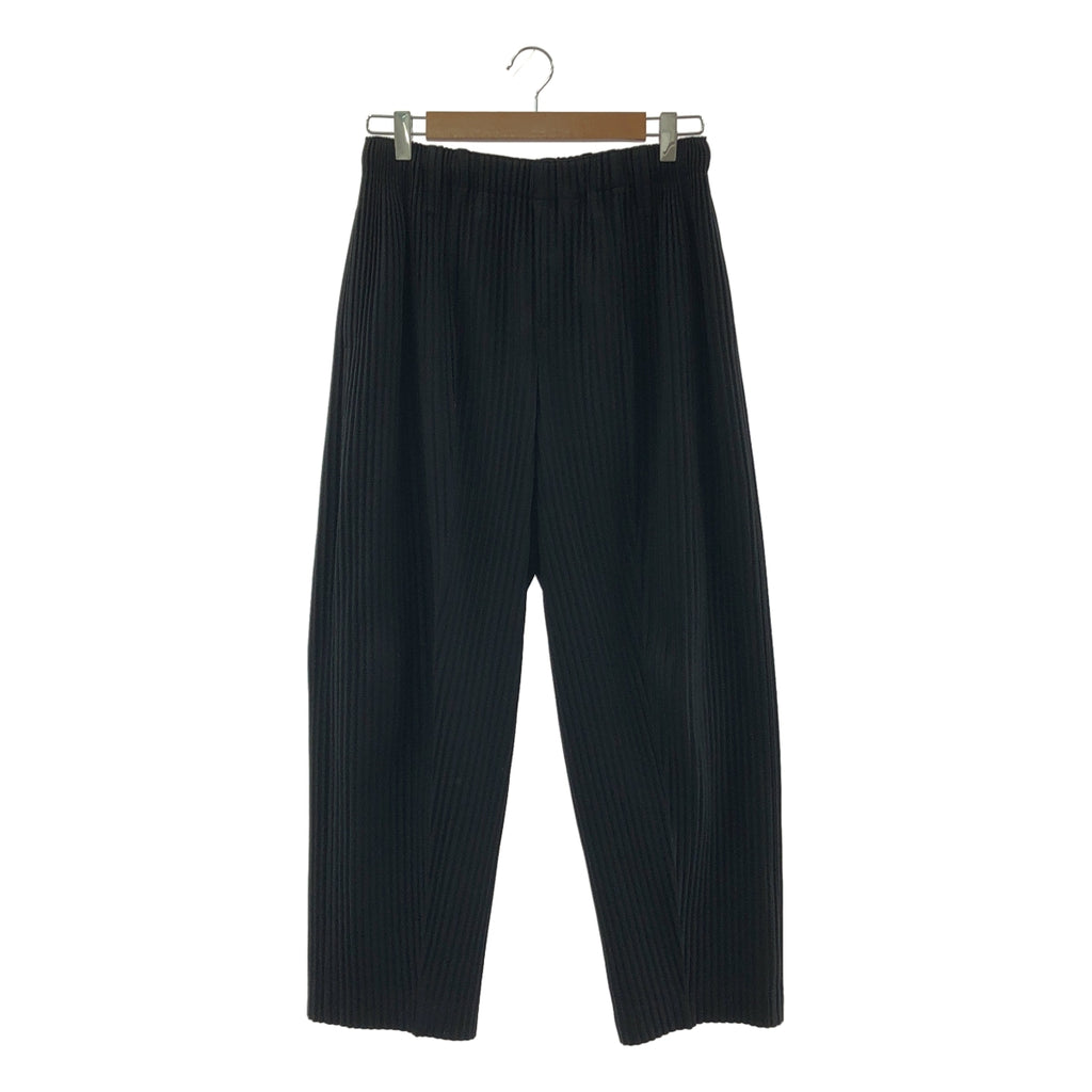 HOMME PLISSE ISSEY MIYAKE / 옴프리세이세이미야케 | 2020AW | 주름 테이퍼드 팬츠 | 1 | 맨즈