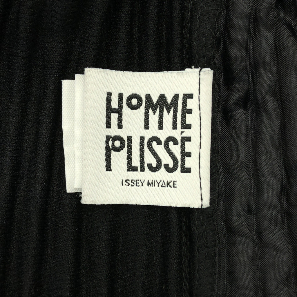 HOMME PLISSE ISSEY MIYAKE / 옴프리세이세이미야케 | 2020AW | 주름 테이퍼드 팬츠 | 1 | 맨즈