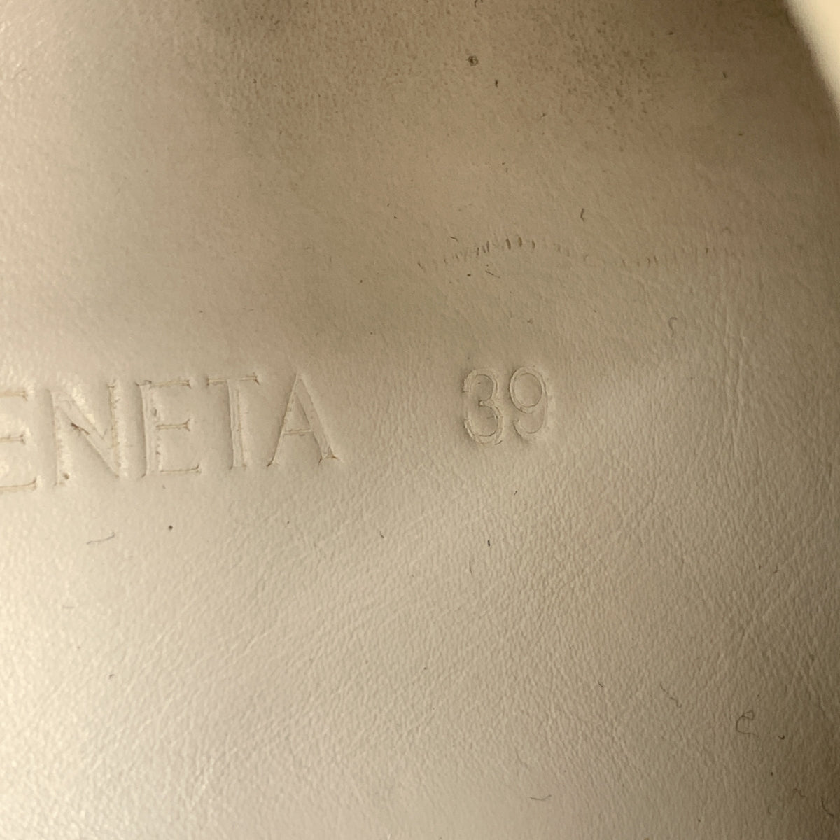 BOTTEGA VENETA / ボッテガヴェネタ | Tennis calf テニスカーフ スニーカー | 39 | ホワイト | レディース