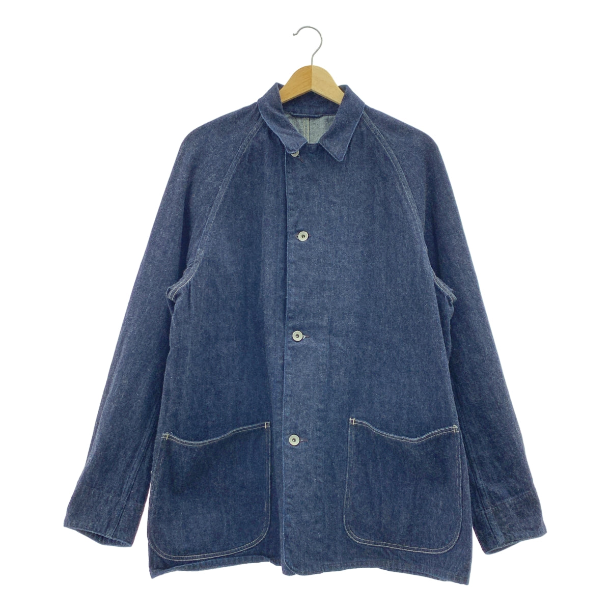 COMOLI | 2022秋冬系列 | 牛仔工裝外套 | 3碼 | 男士