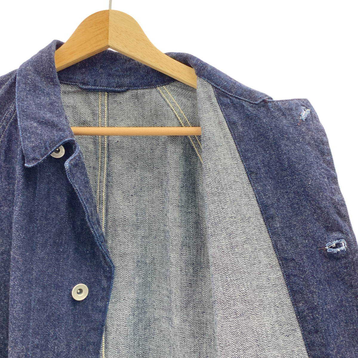 COMOLI | 2022秋冬系列 | 牛仔工裝外套 | 3碼 | 男士