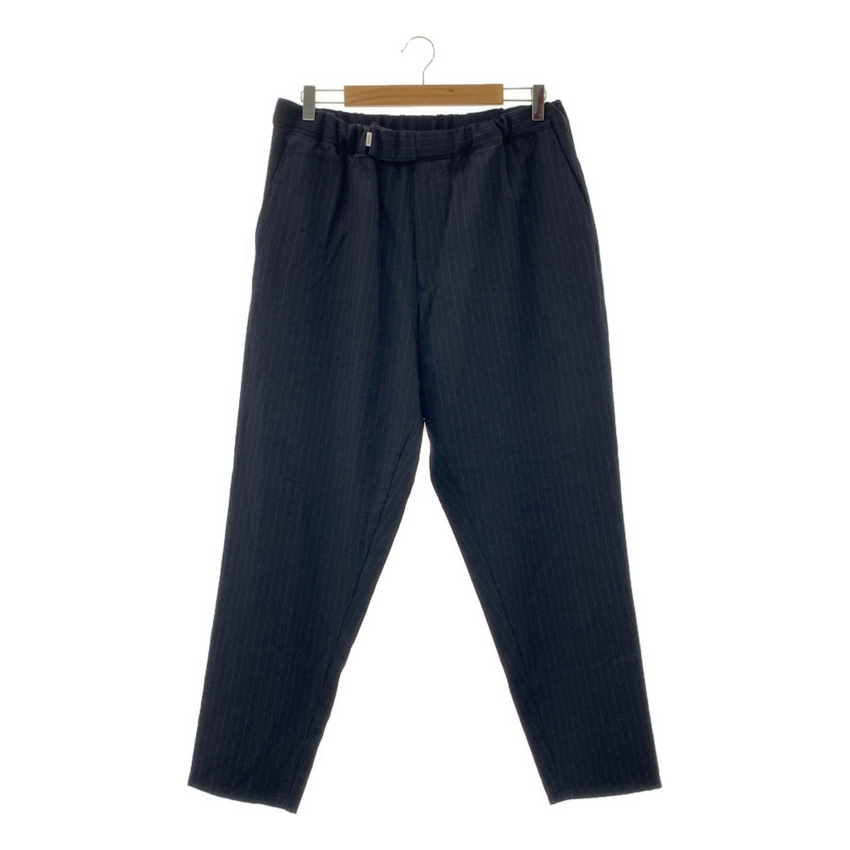 方格紙 | 羊毛條紋主廚褲 | F碼 | 男士