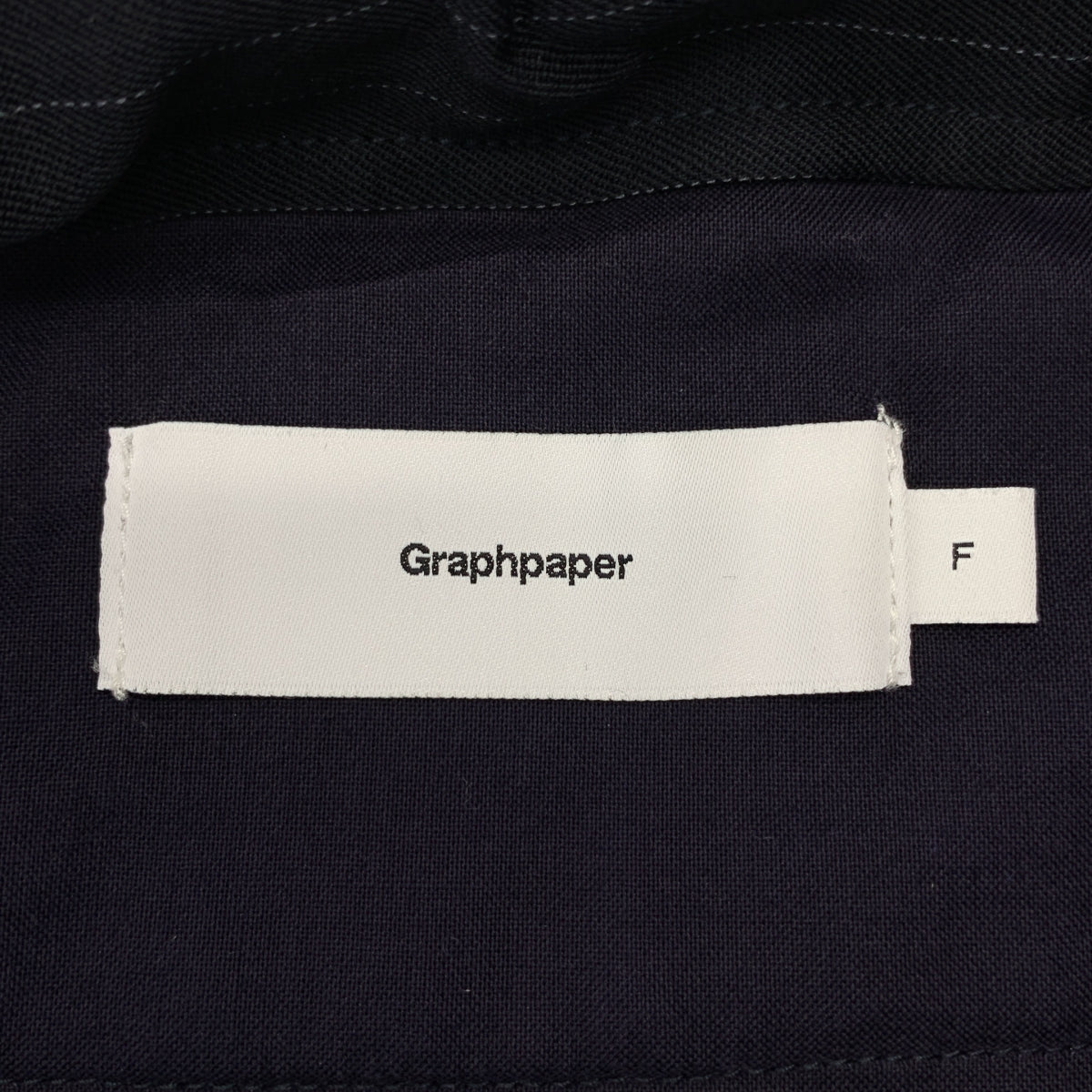 方格紙 | 羊毛條紋主廚褲 | F碼 | 男士