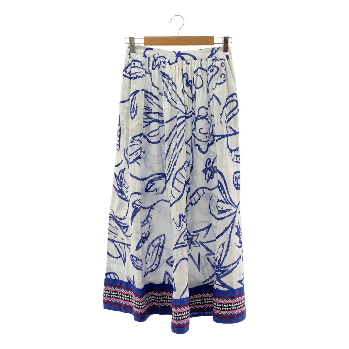 Le sirenuse / レ シレヌーセ | 総柄 サイドジップ ボリューム スカート | 38 | レディース