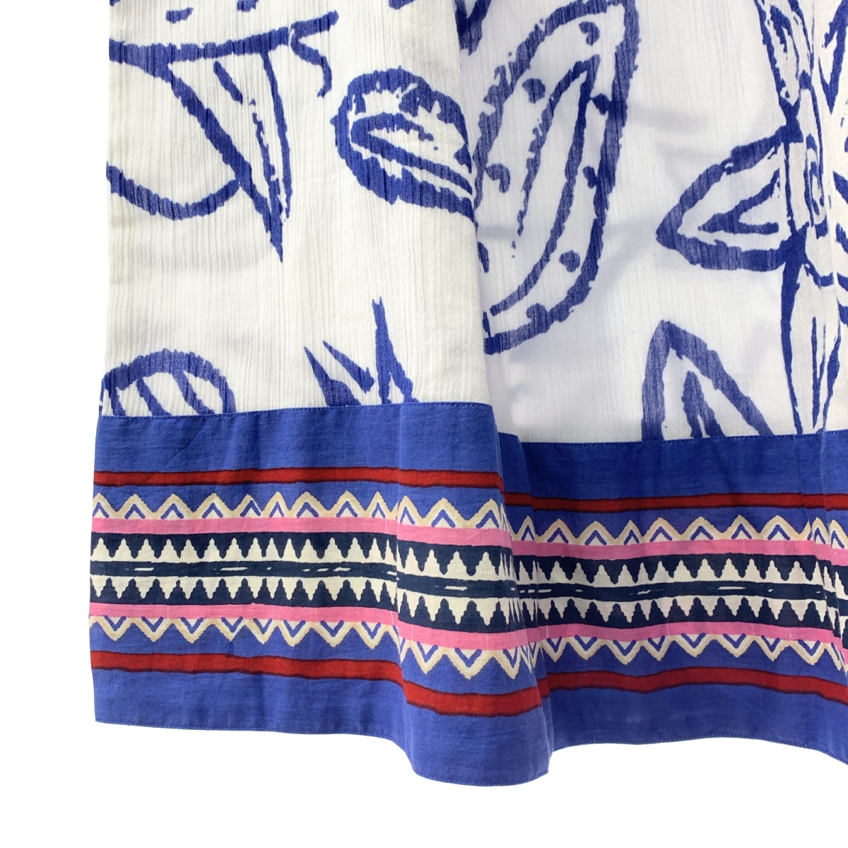 Le sirenuse / レ シレヌーセ | 総柄 サイドジップ ボリューム スカート | 38 | レディース