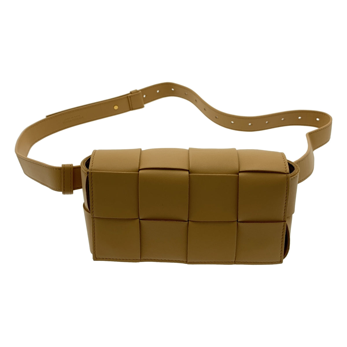 [狀況極佳] BOTTEGA VENETA | CASSETTE 斜背包 | 米色 | 女款