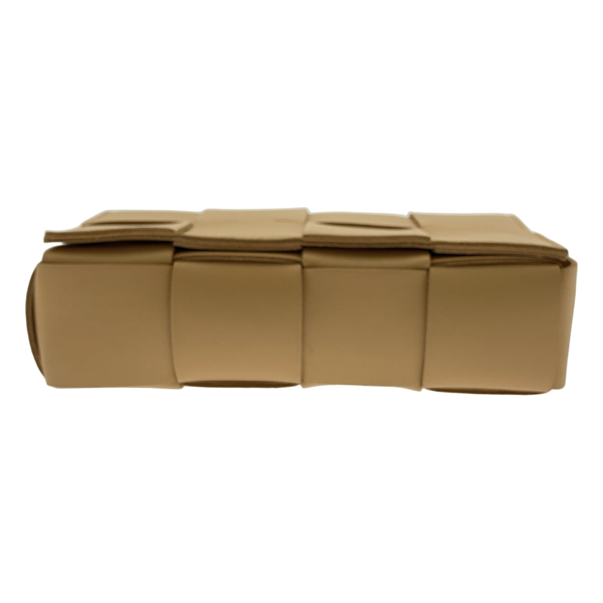 [狀況極佳] BOTTEGA VENETA | CASSETTE 斜背包 | 米色 | 女款