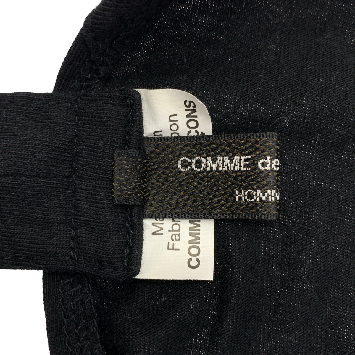COMME des GARÇONS HOMME PLUS | 2017 秋冬 | 露背T卹，純棉，露背剪裁縫製上衣 | L碼 |
