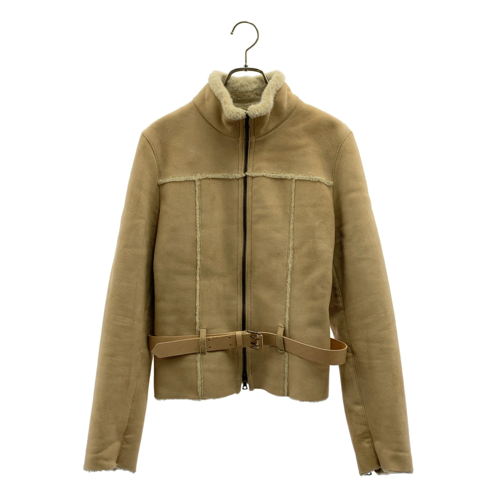 Neil Barrett / 닐 발렛 | 무튼 더블 Zip 재킷 | S | 여성