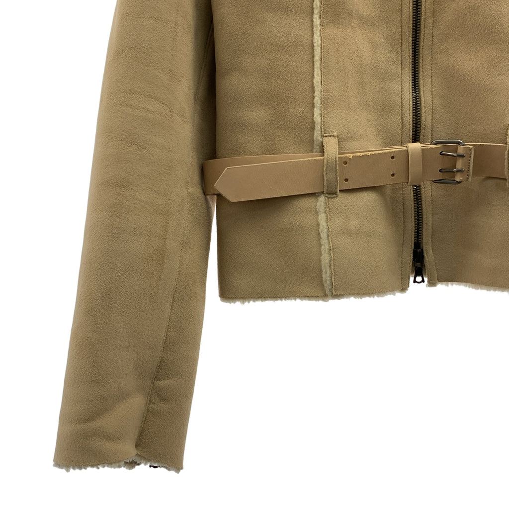 Neil Barrett / 닐 발렛 | 무튼 더블 Zip 재킷 | S | 여성