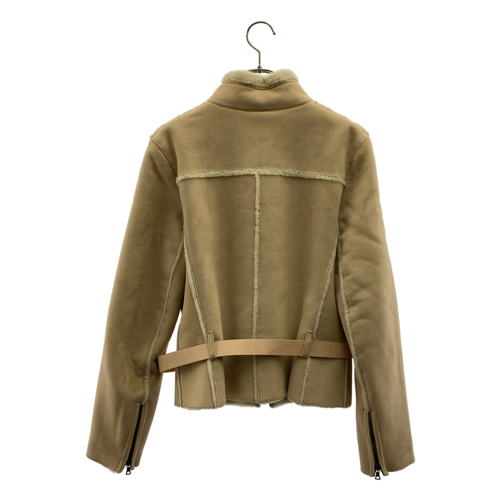 Neil Barrett / 닐 발렛 | 무튼 더블 Zip 재킷 | S | 여성