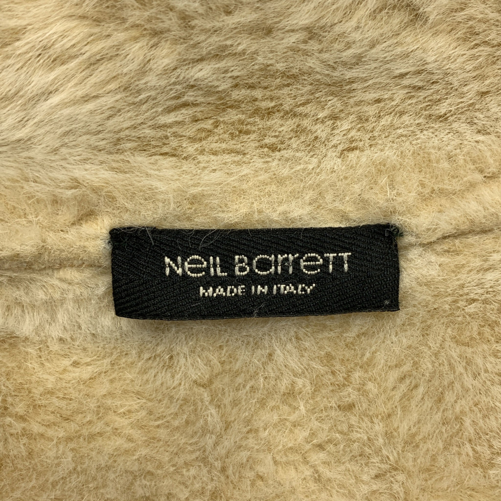 Neil Barrett / 닐 발렛 | 무튼 더블 Zip 재킷 | S | 여성