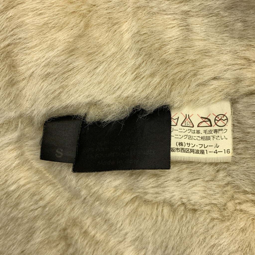 Neil Barrett / 닐 발렛 | 무튼 더블 Zip 재킷 | S | 여성