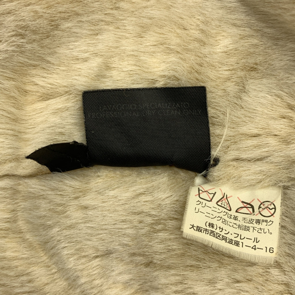 Neil Barrett / 닐 발렛 | 무튼 더블 Zip 재킷 | S | 여성