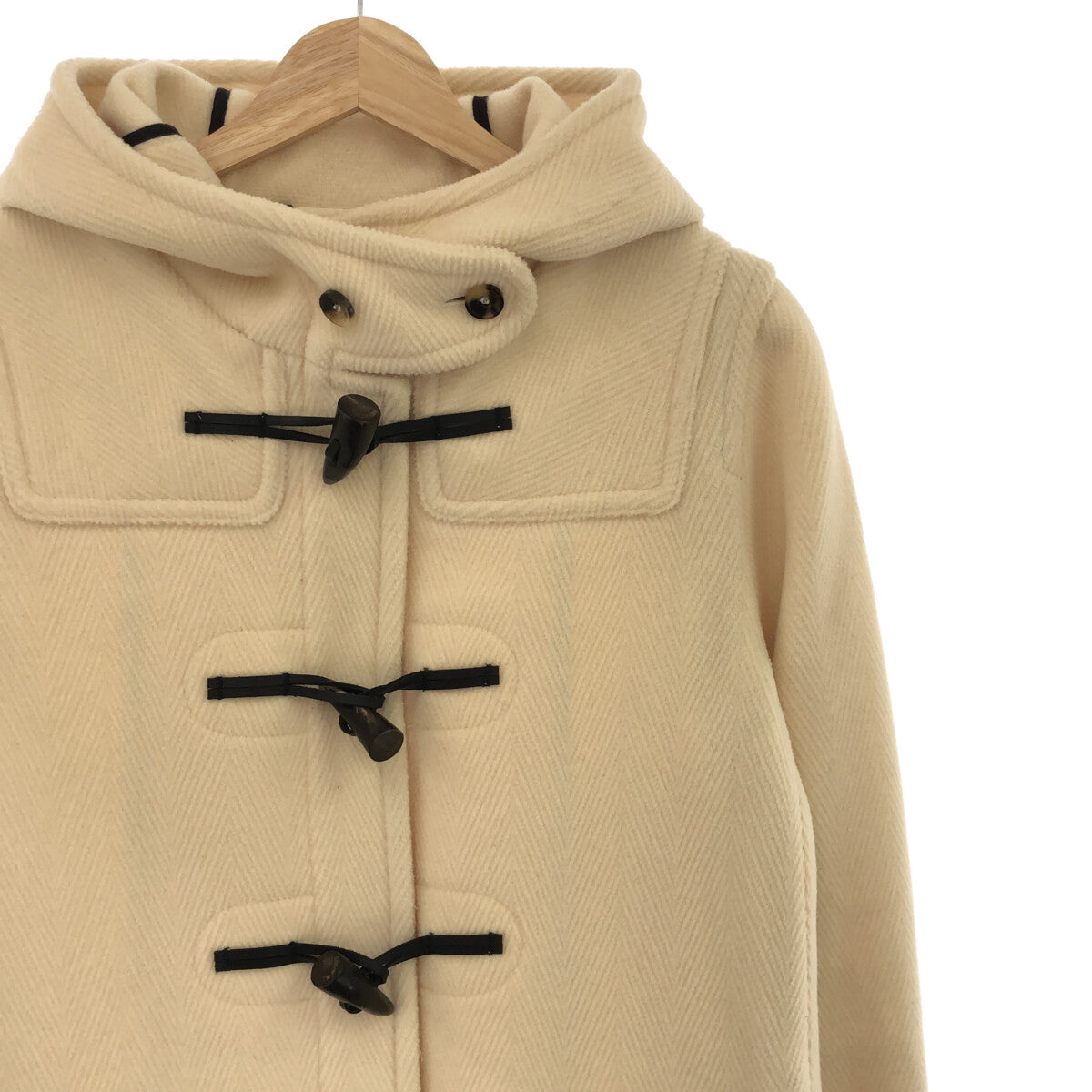 【美品】  GRENFELL / グレンフェル | ダッフルコート | 34 | アイボリー | レディース