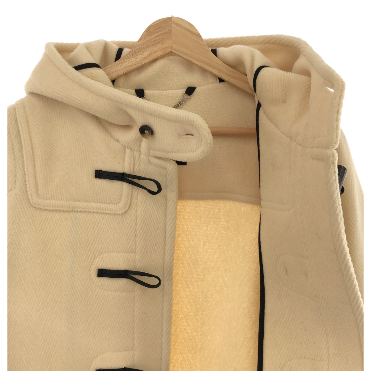 【美品】  GRENFELL / グレンフェル | ダッフルコート | 34 | アイボリー | レディース