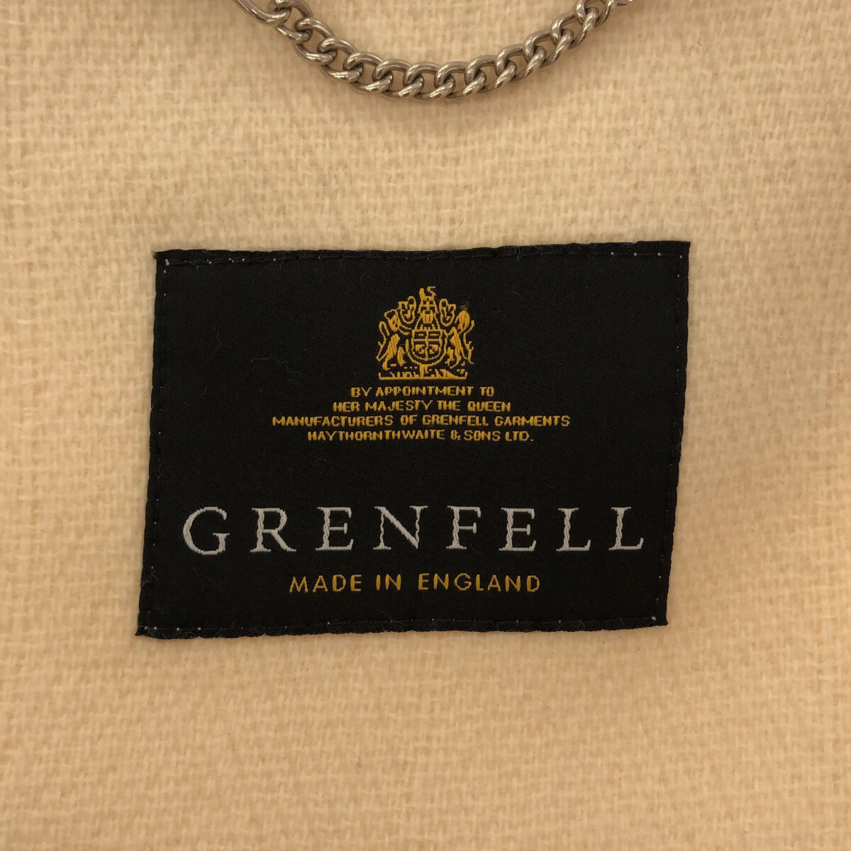 【美品】  GRENFELL / グレンフェル | ダッフルコート | 34 | アイボリー | レディース
