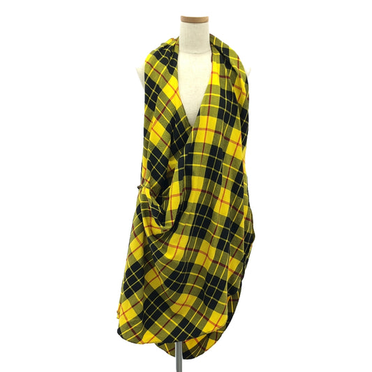 JUNYA WATANABE COMME des GARCONS / Junya Watanabe | 2011AW | Tartan check halter neck dress | XS | Women's