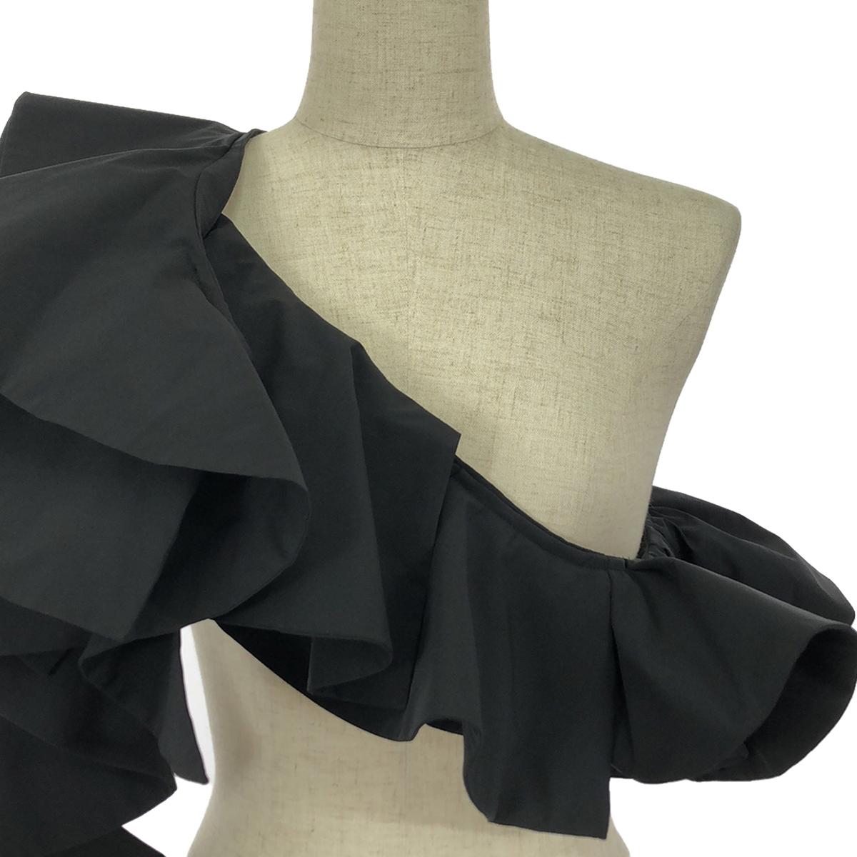 [New] MARGE | 2023SS | Ruffle scarf | F | Black