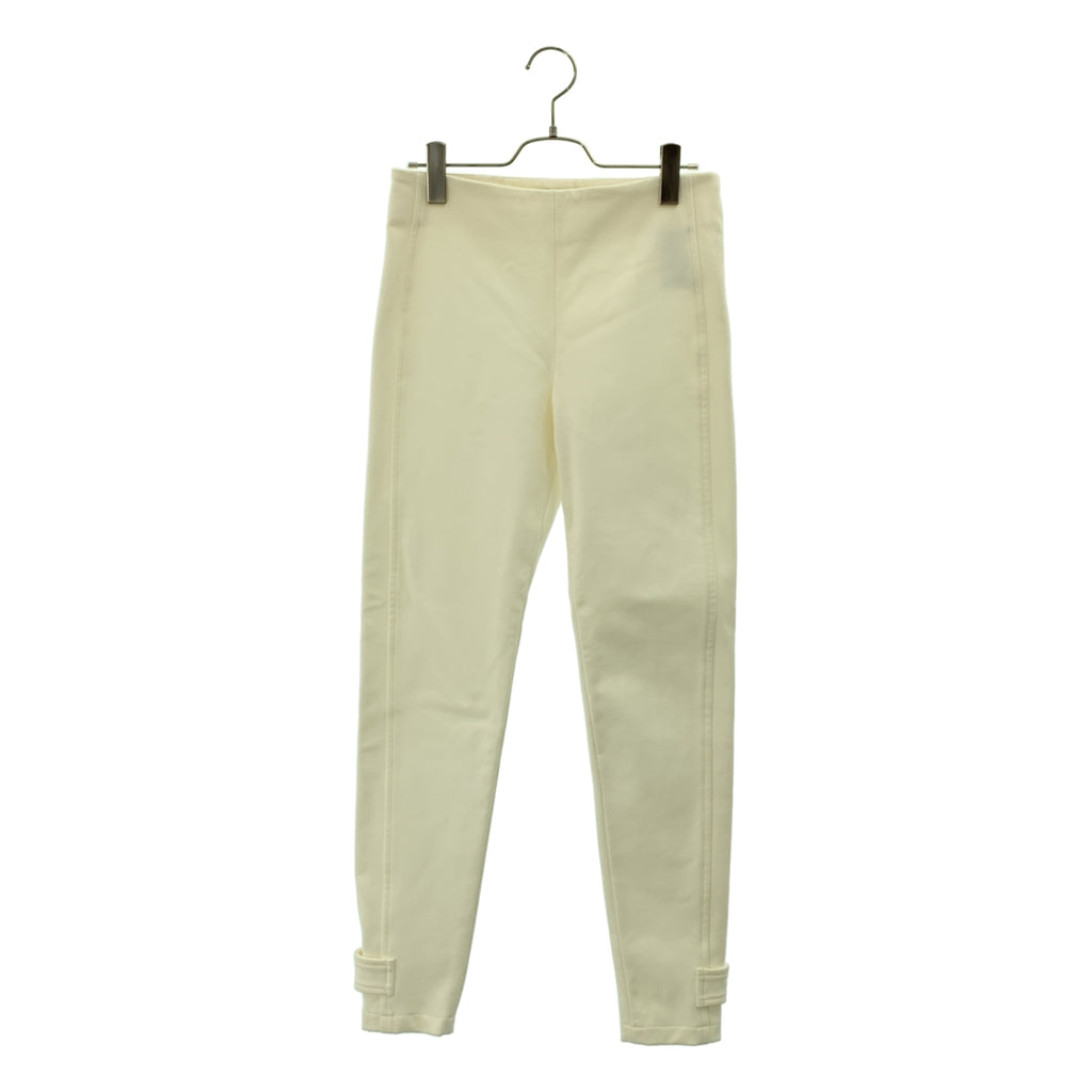 MONCLER / モンクレール | ロゴボタン 裾アジャスター サイドジップ パンツ | 38 | レディース